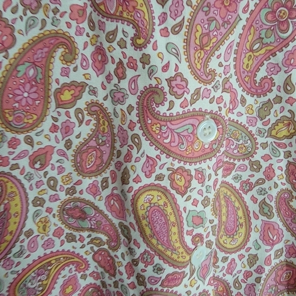 Doen Scarlet Top in Golden Hour Paisley size XS NWT - Picture 6 of 12